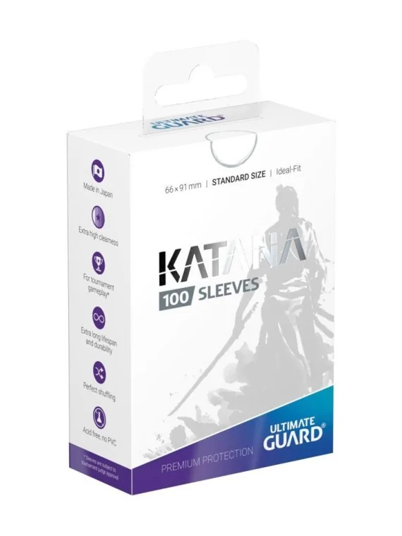 Compra Ultimate Guard Katana Sleeves Standard Size (100) - White de Ul