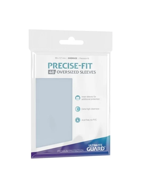 Compra Ultimate Guard Precise-Fit Oversized Sleeves (40) de Ultimate G