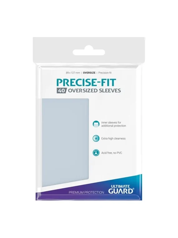 Compra Ultimate Guard Precise-Fit Oversized Sleeves (40) de Ultimate G