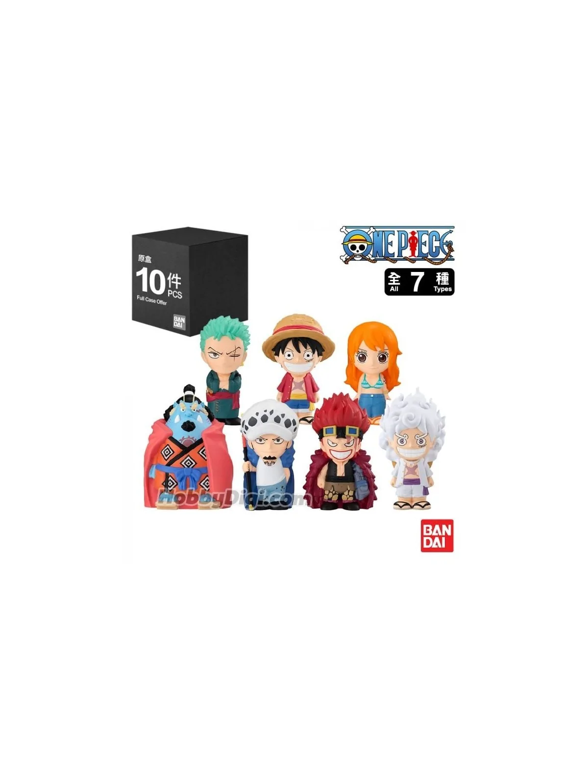 Compra Figura Sorpresa Sofbits One Piece de Bandai al mejor precio (6,