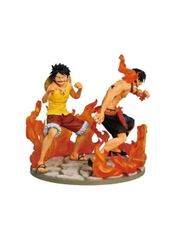 Compra Figura Ichibansho Ace&Luffy Dramatic Memories One Piece 15cm de