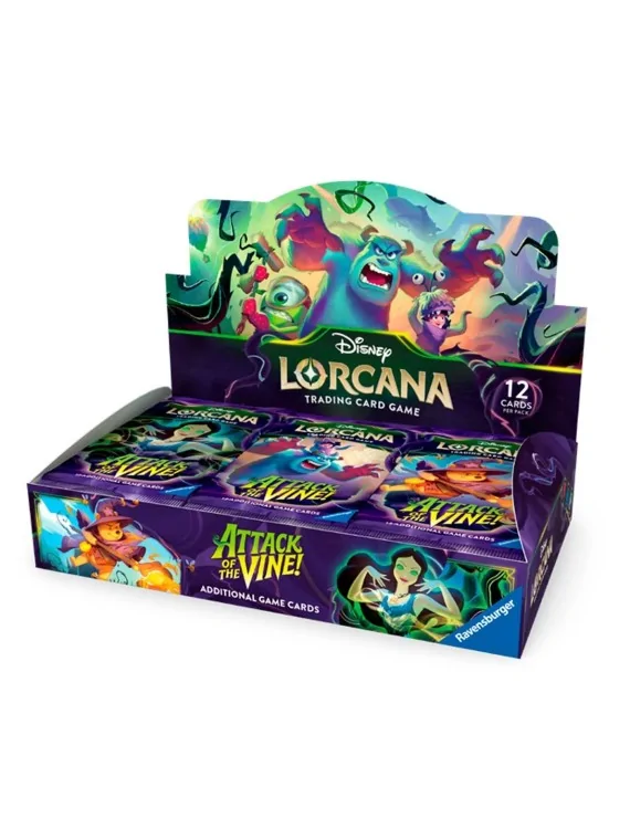 Compra Disney Lorcana: Attack of the Vine! – 1xBooster Box (Inglés) de