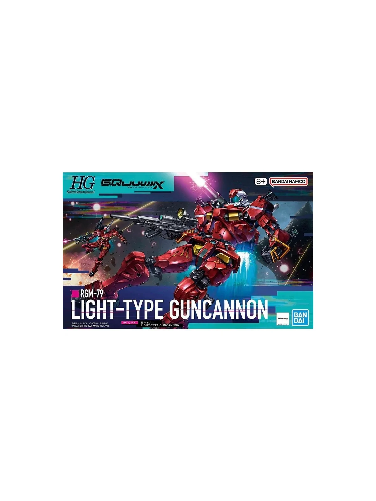 Compra Gundam: HGBF 1/144 Light-Type Guncannon de Bandai al mejor prec