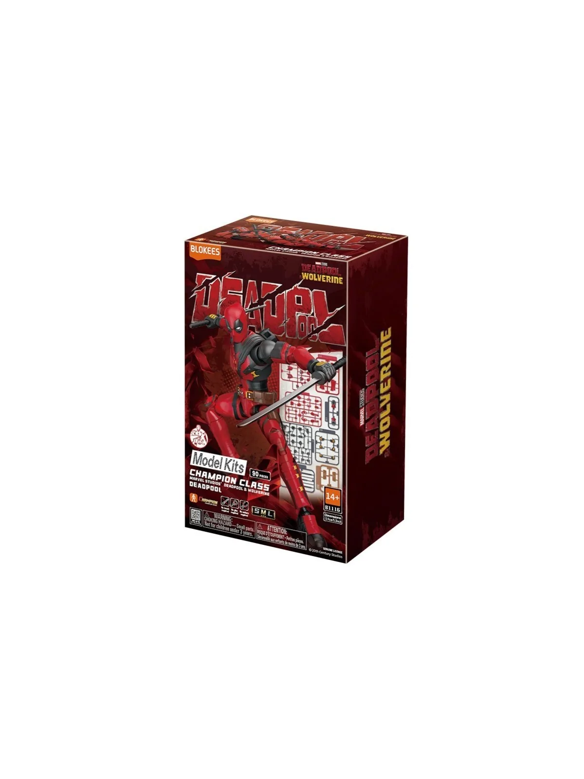 Compra Blokees: Figura Champion Class Marvel Heroes Deadpool (81116) d