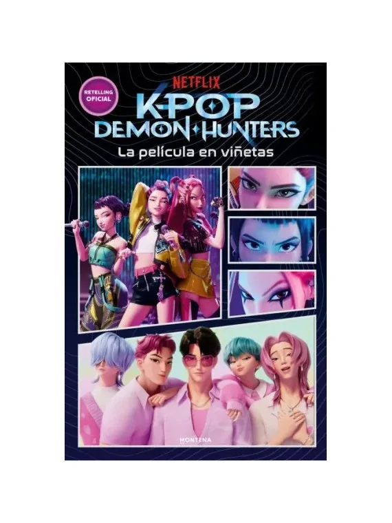 Compra K-Pop Demon Hunters: La Película en Viñetas de Montena al mejor