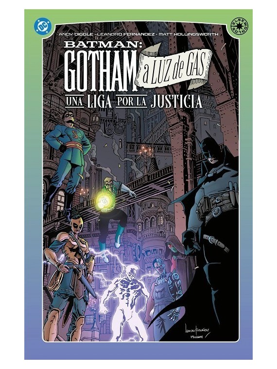 DC Elseworlds Gotham a Luz de Gas, una Liga por la Justicia de Panini Comics en Cómics Americano | La Cueva Roja