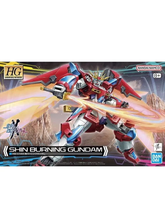 Compra Gundam: 1/144 HG Shin Burning de Bandai al mejor precio (25,96 