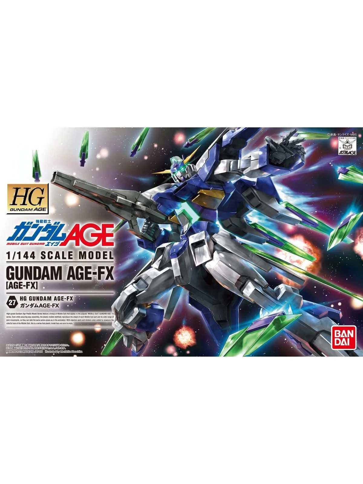 Compra Gundam: 1/144 – HG AGE-FX de Bandai al mejor precio (18,86 €)