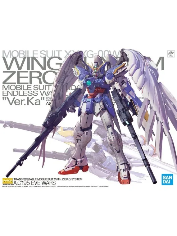 Compra Gundam: 1/100 – Wing Gundam Zero EW Ver.Ka (MG XXXG-00W0) de Ba