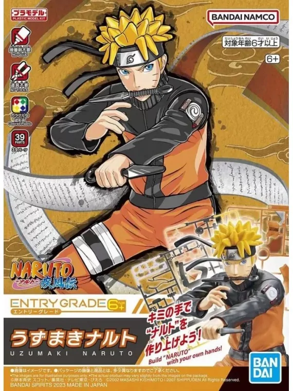 Compra Naruto Model Kit: EG Uzumaki Naruto 3L de Bandai al mejor preci