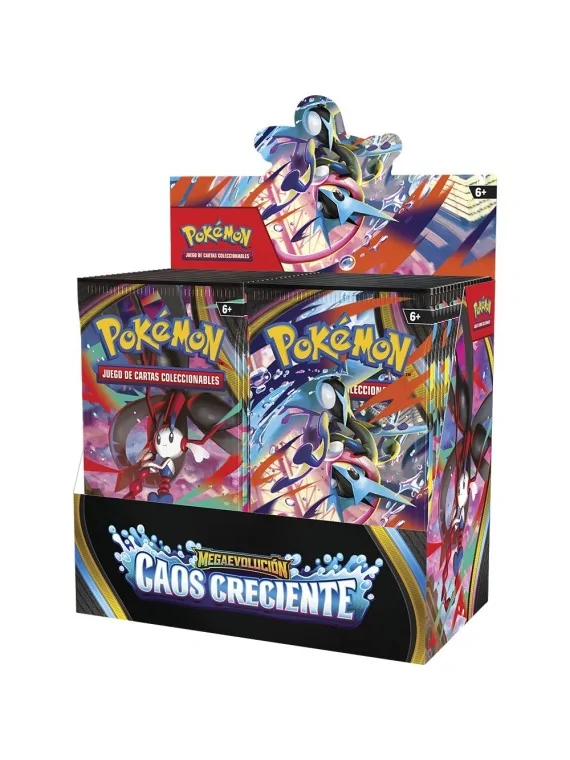 Compra Pokemon TCG: Caos Creciente – Booster Box (36 Sobres) ESP de Ba