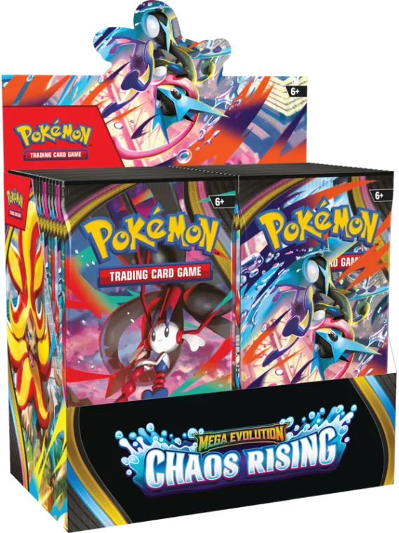 Compra Pokemon TCG: Caos Creciente – Booster Box (36 Sobres) Inglés de