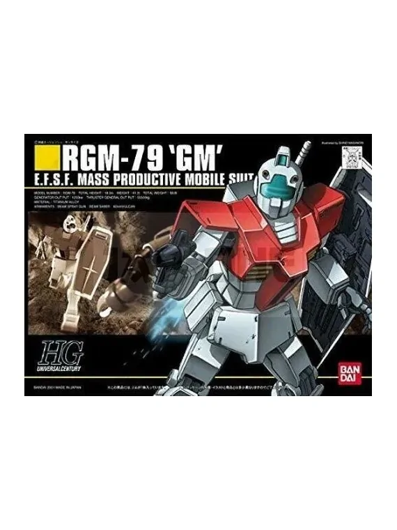 Compra Gundam: 1/144 HGUC RGM-79 GM de Bandai al mejor precio (8,95 €)