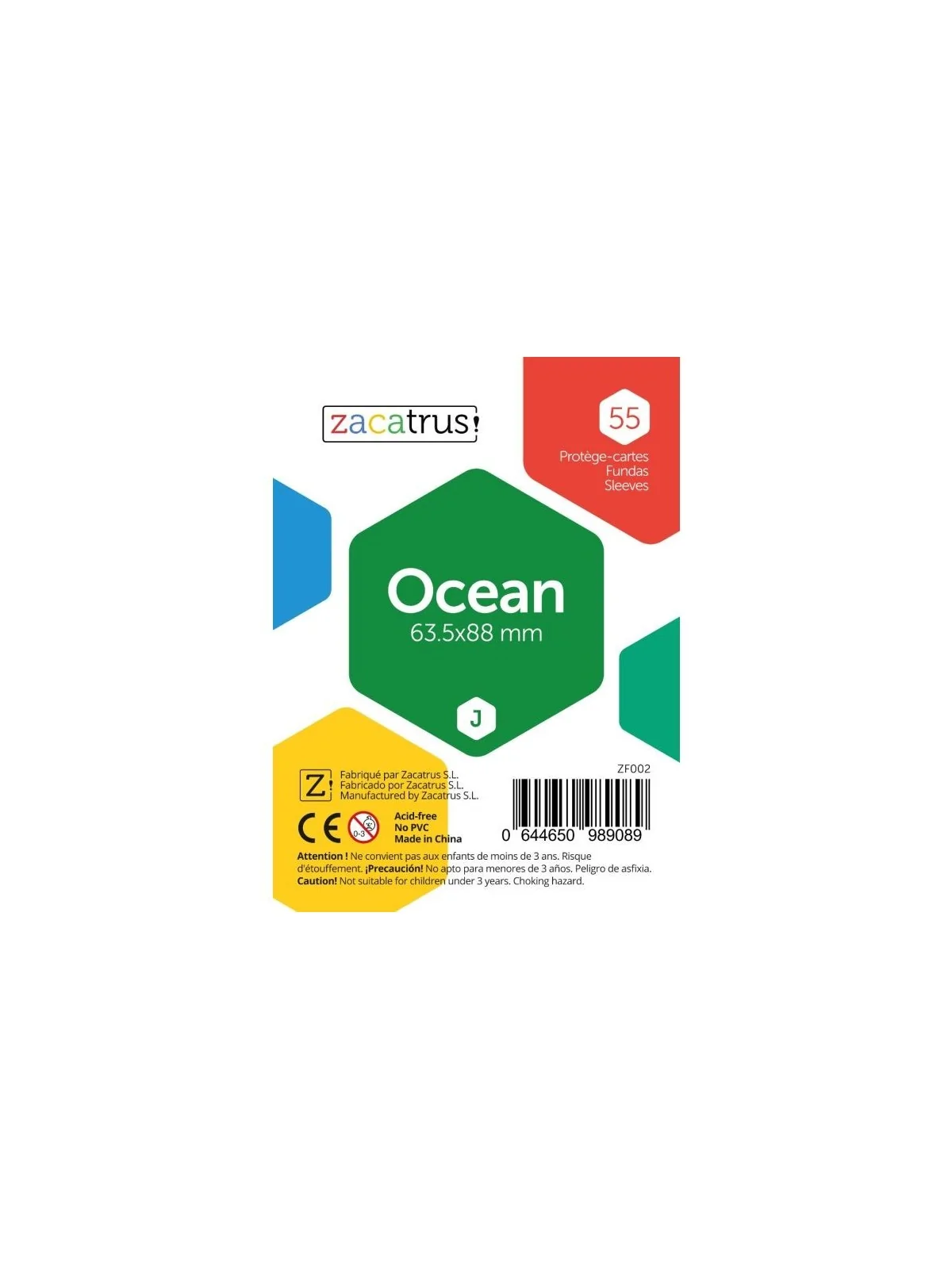 Compra Fundas Zacatrus Ocean (Standard: 63,5 mm x 88 mm) (55 uds) de Z