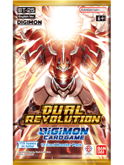 Sobre Digimon Card Game: Dual Revolution BT25 Booster (1)