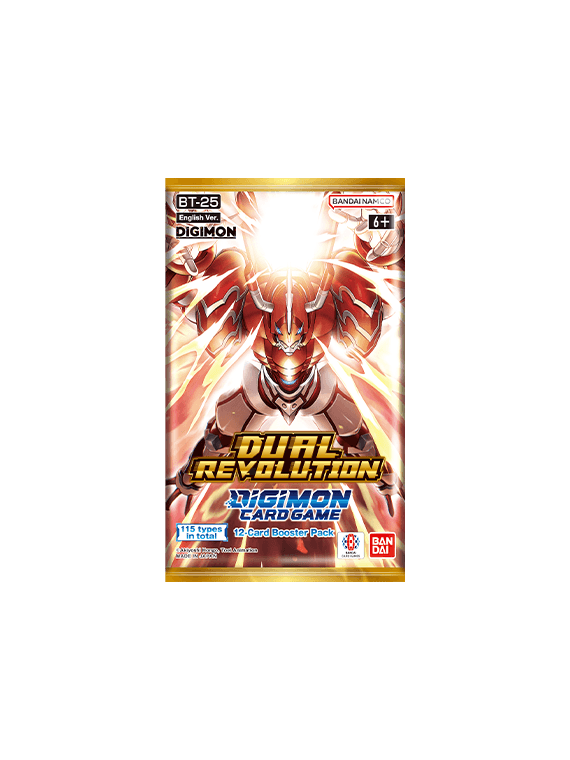 Sobre Digimon Card Game: Dual Revolution BT25 Booster (1)