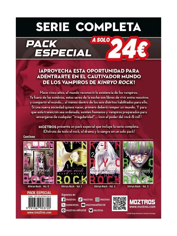 Compra Kinryo Rock Pack Especial de Moztros al mejor precio (22,80 €)