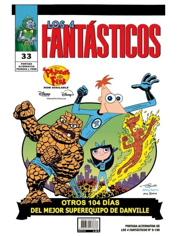 Compra Los 4 Fantásticos Vol 7 (190 Los 4 Fantásticos 08 Portada Alter
