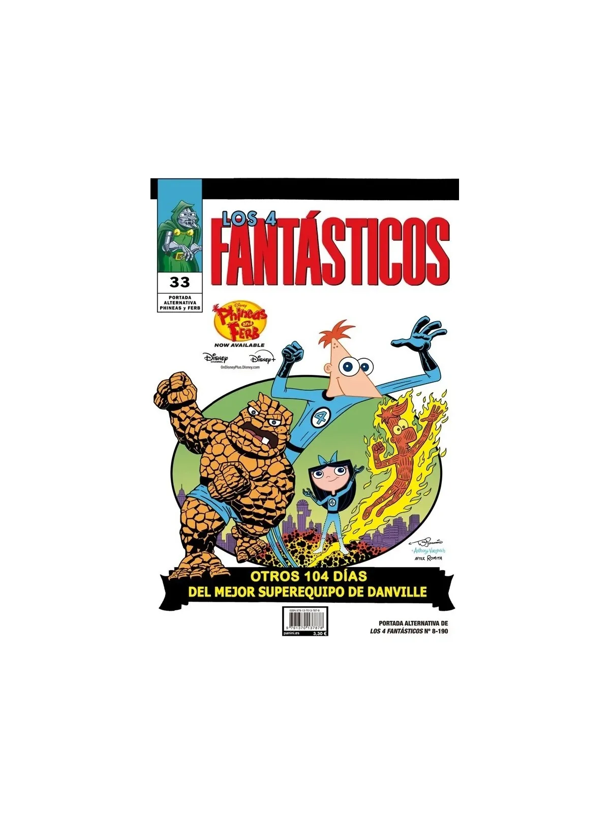 Compra Los 4 Fantásticos Vol 7 (190 Los 4 Fantásticos 08 Portada Alter