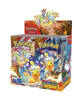 Compra Pokémon TCG: Chispas Fulgurantes Booster Box (ES) de Bandai al 