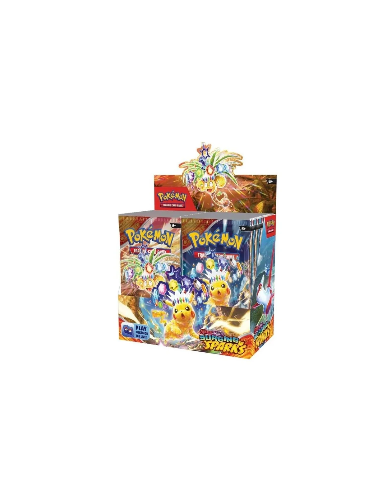 Compra Pokémon TCG: Chispas Fulgurantes Booster Box (ES) de Bandai al 