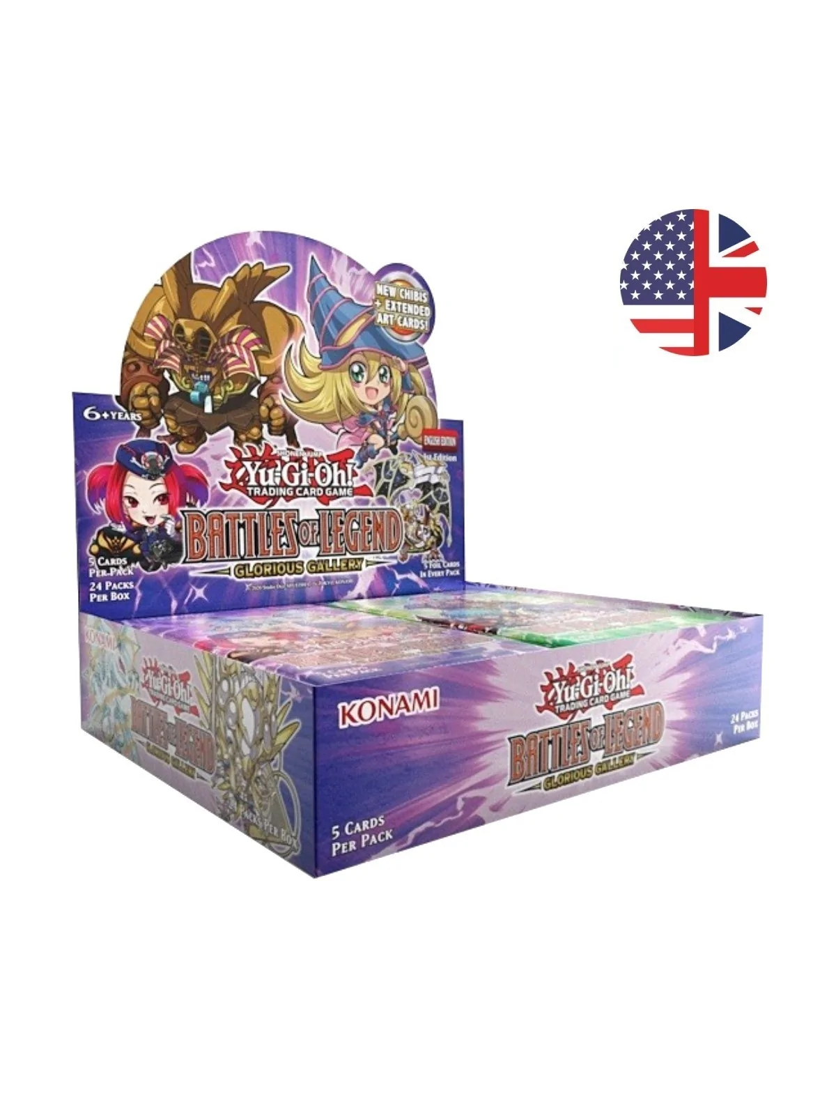 Compra Yu-Gi-Oh!: Battles of Legend Glorious Gallery – Booster Box (24