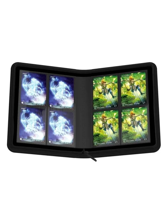 Compra Ultimate Guard Zipfolio 160 8-Pocket Xenoskin - Black de Ultima
