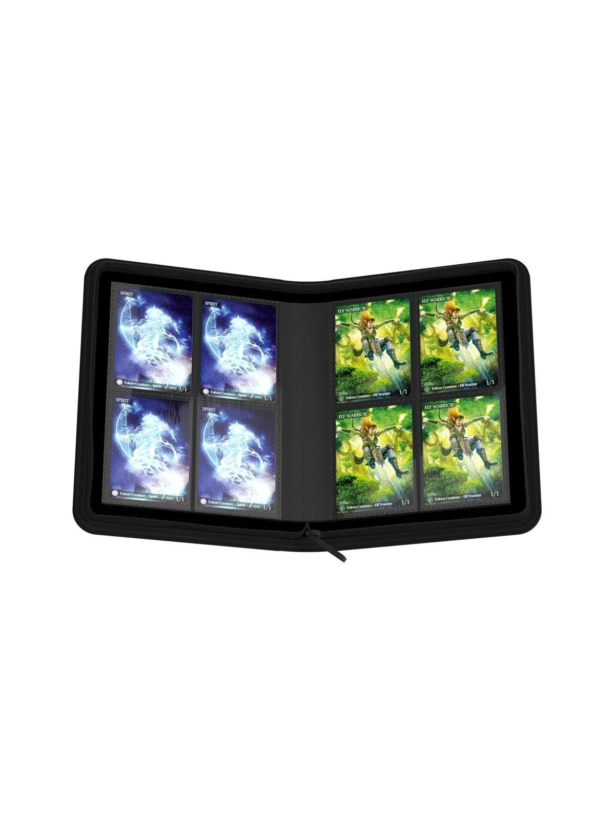 Compra Ultimate Guard Zipfolio 160 8-Pocket Xenoskin - Black de Ultima