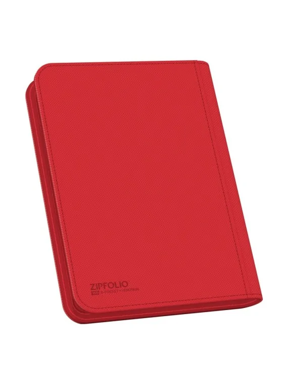 Compra Ultimate Guard Zipfolio 160 8-Pocket Xenoskin - Red de Ultimate
