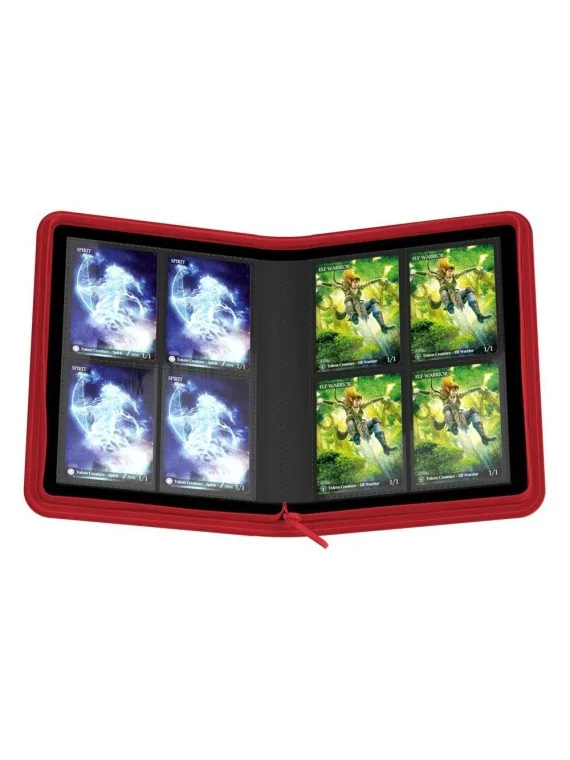 Compra Ultimate Guard Zipfolio 160 8-Pocket Xenoskin - Red de Ultimate