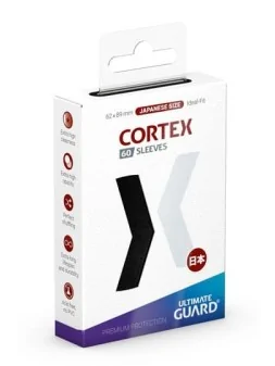 Compra Ultimate Guard Cortex Sleeves Japanese Size (60) - Black de Ult