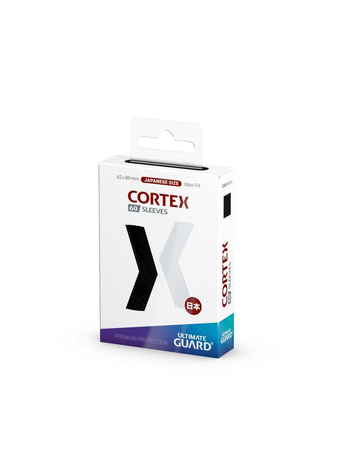 Compra Ultimate Guard Cortex Sleeves Japanese Size (60) - Black de Ult
