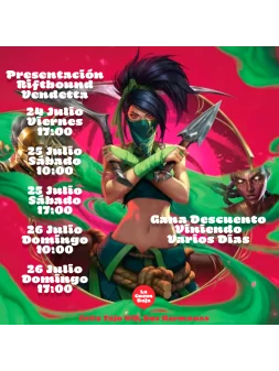 Compra Presentación Riftbound Vendetta - 24 25 y 26 Julio de  al mejor