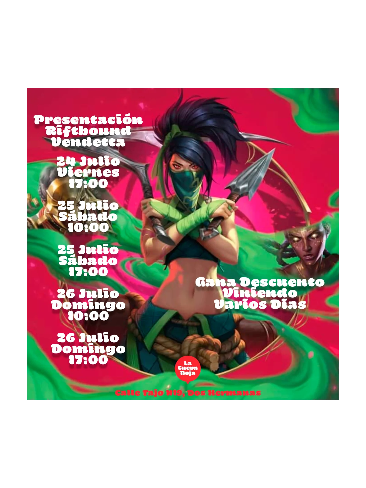 Compra Presentación Riftbound Vendetta - 24 25 y 26 Julio de  al mejor