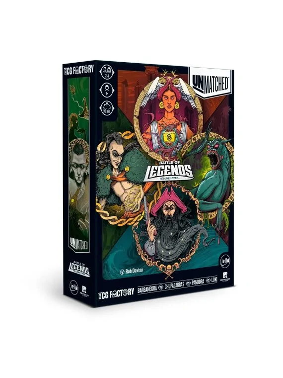 Compra Unmatched Battle of Legends Vol. 3 de TCG Factory al mejor prec