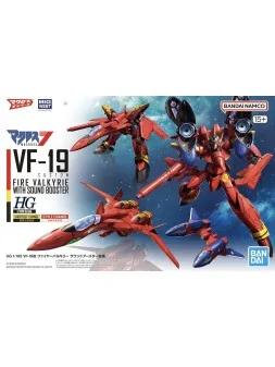 Compra HG 1/100 VF-19 Custom Fire Valkyrie with Sound Booster de Banda