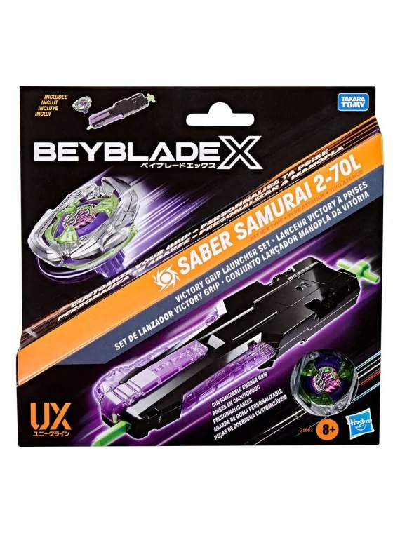Compra Beyblade X: Set de Lanzador Victory Grip de Hasbro al mejor pre