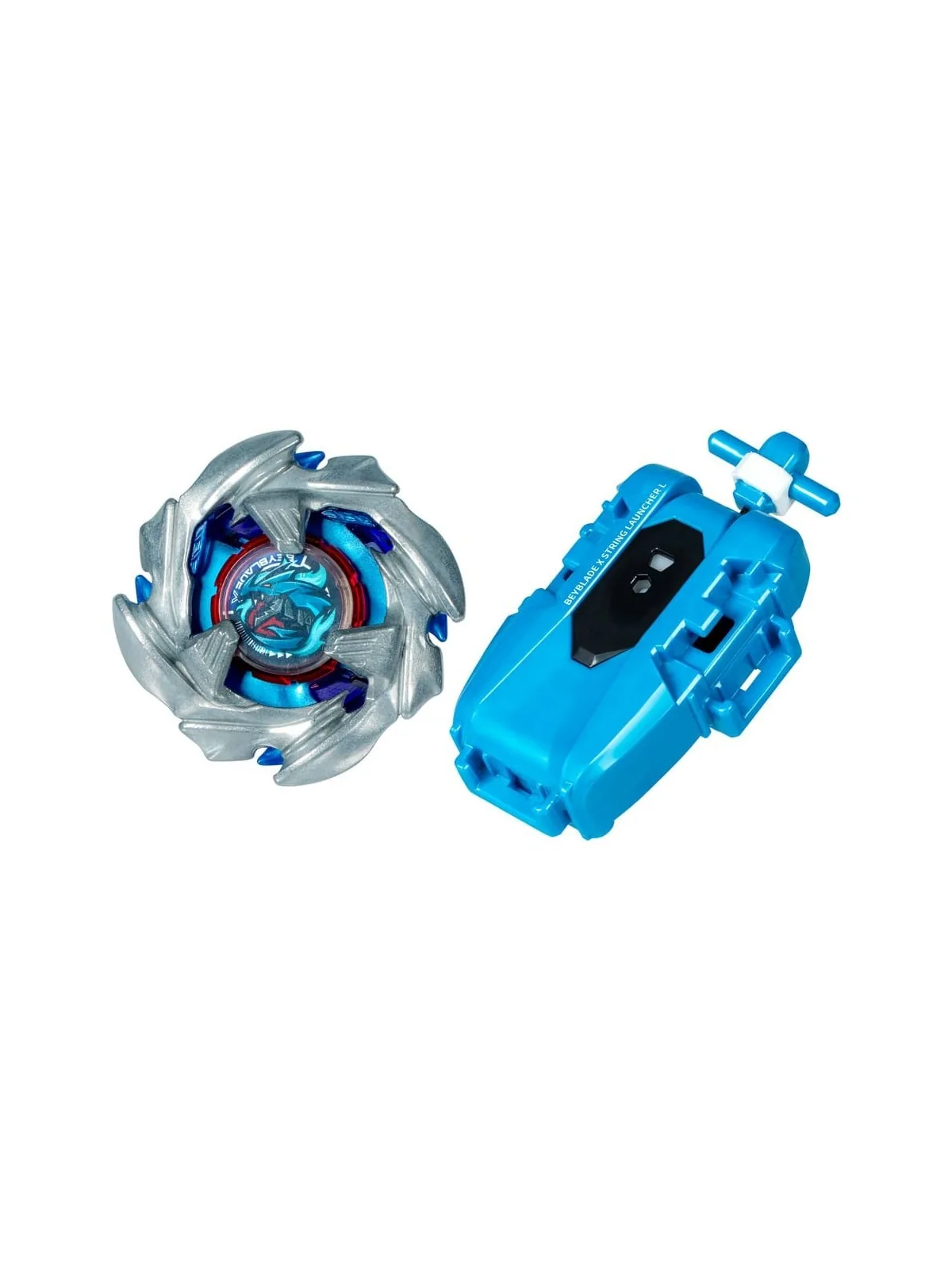 Compra Beyblade X: Set premium de lanzador con cuerda y top Cobalt Dra