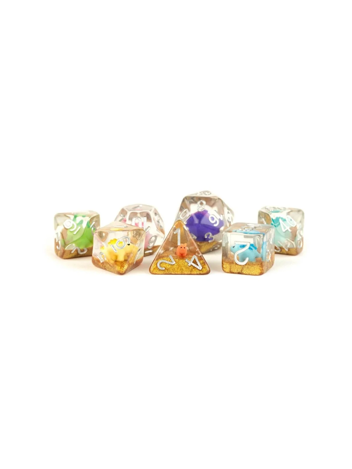 Compra FanRoll Pack de Dados Rainbow Dinosaur (7) de FanRoll al mejor 