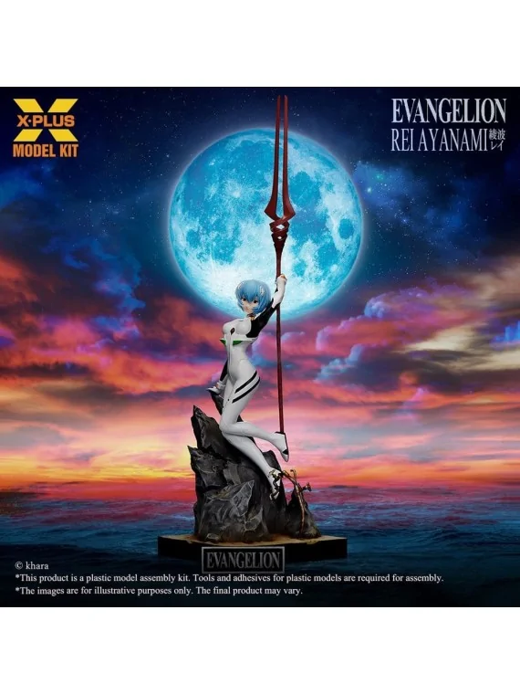 Compra Neon Genesis Evangelion Maqueta Plastic Model Kit 1/8 Rei Ayana