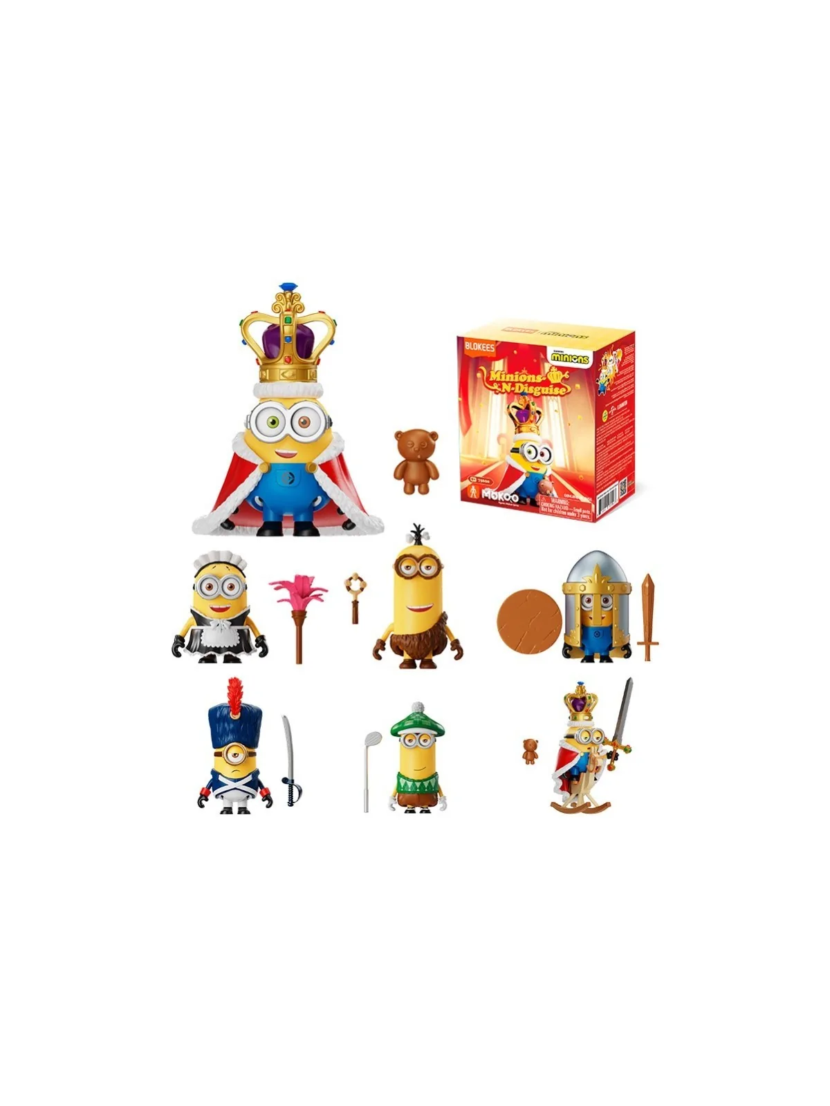Compra Blokees: Caja Sorpresa Mokoo Series Minions 01 (75600) de Bloke