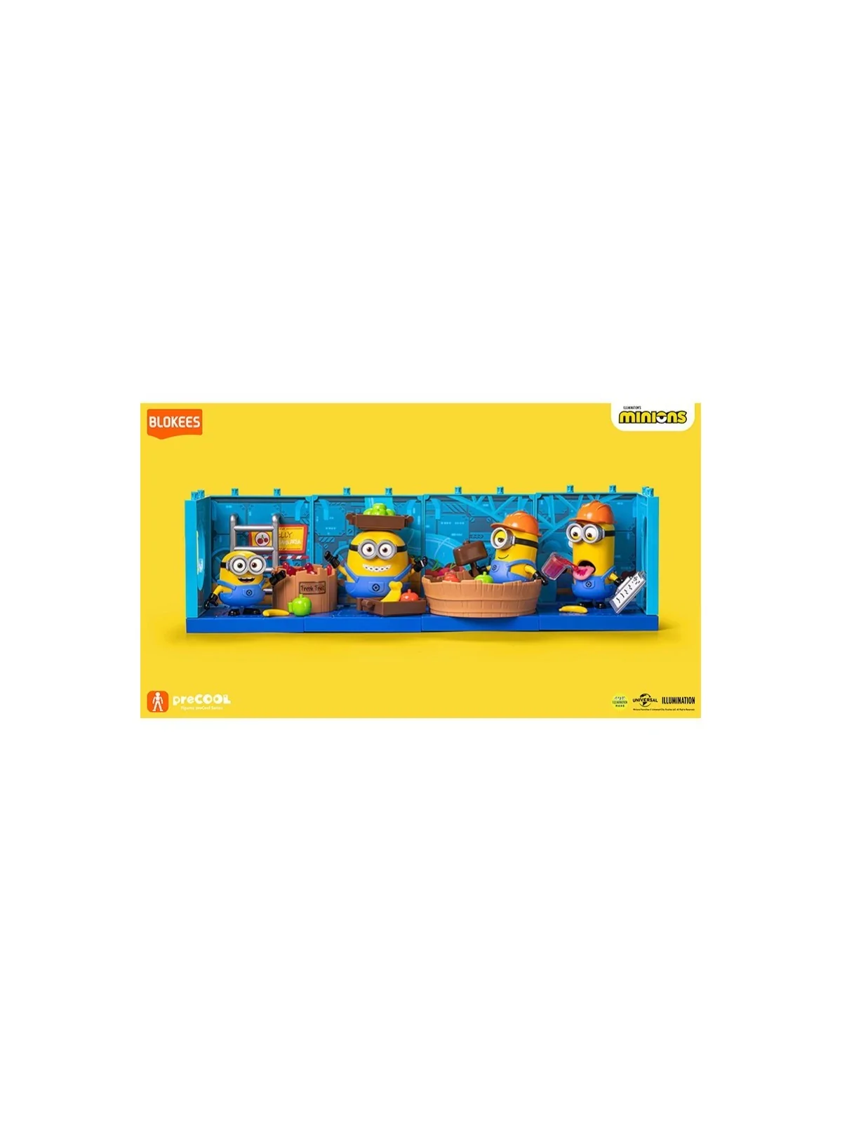 Compra Blokees: Caja Sorpresa PreCOOL Minions Serie 01 (74839) de Blok