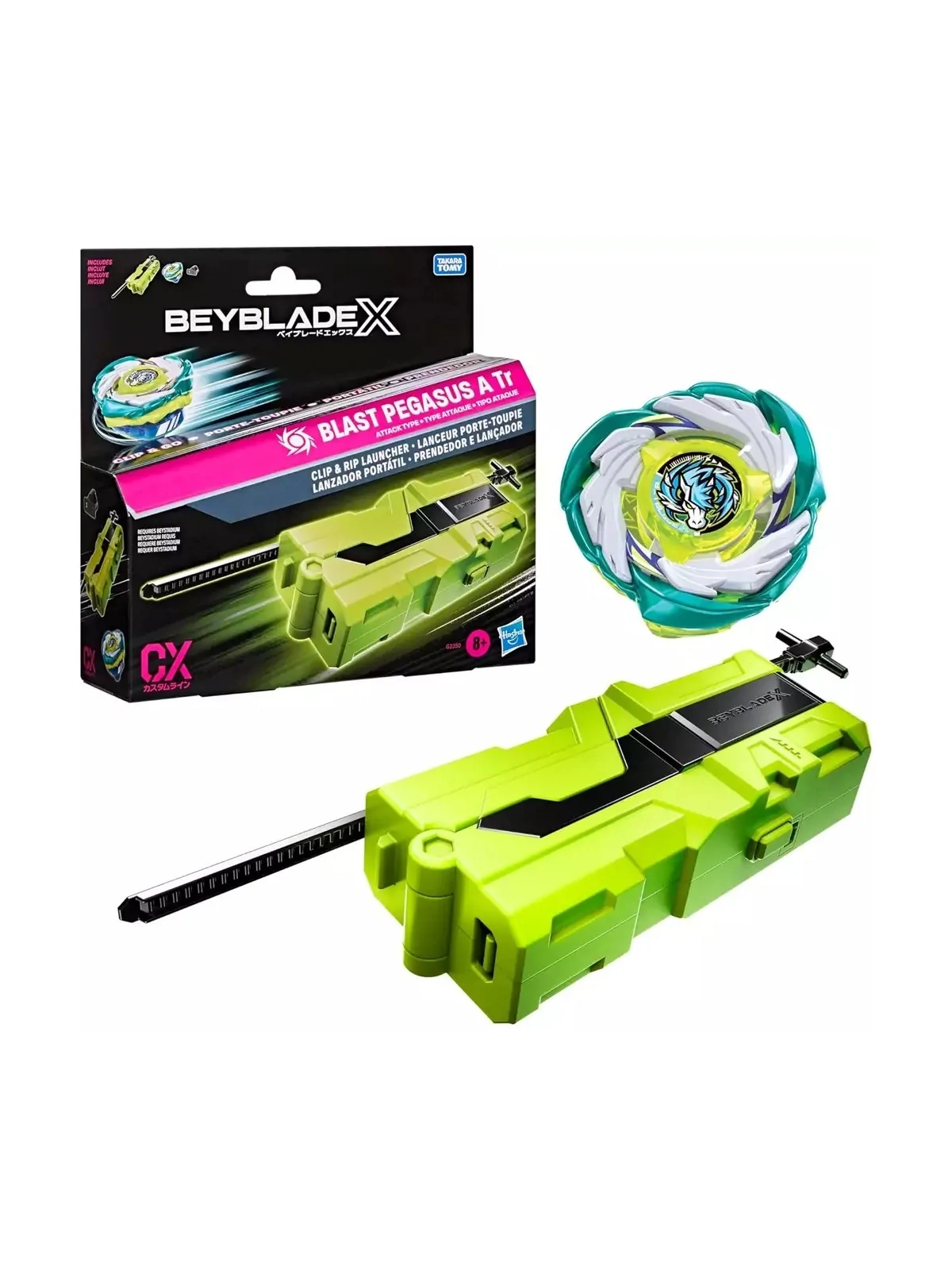 Compra Beyblade X: Set de Lanzador Blast Pegasus A Tr de Hasbro al mej