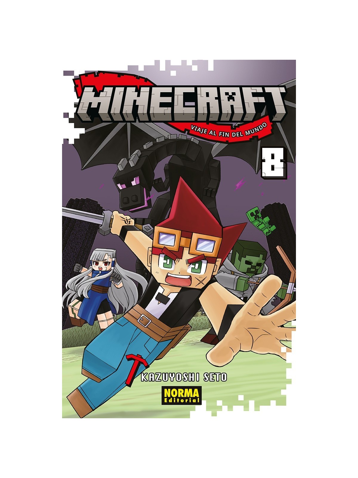 Minecraft 08 de Norma Editorial en Mangas | La Cueva Roja