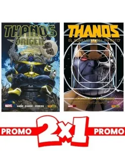 Compra 2x1 Thanos El Conflicto del Infinito + Thanos: Origenes de Pani