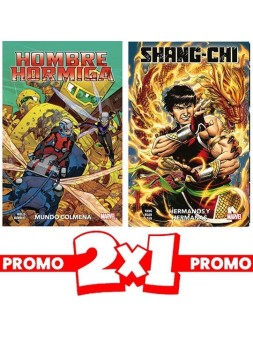2x1 Hombre Hormiga: Mundo Colmena + Shang-Chi 1 de Panini Comics en Cómics Americano | La Cueva Roja