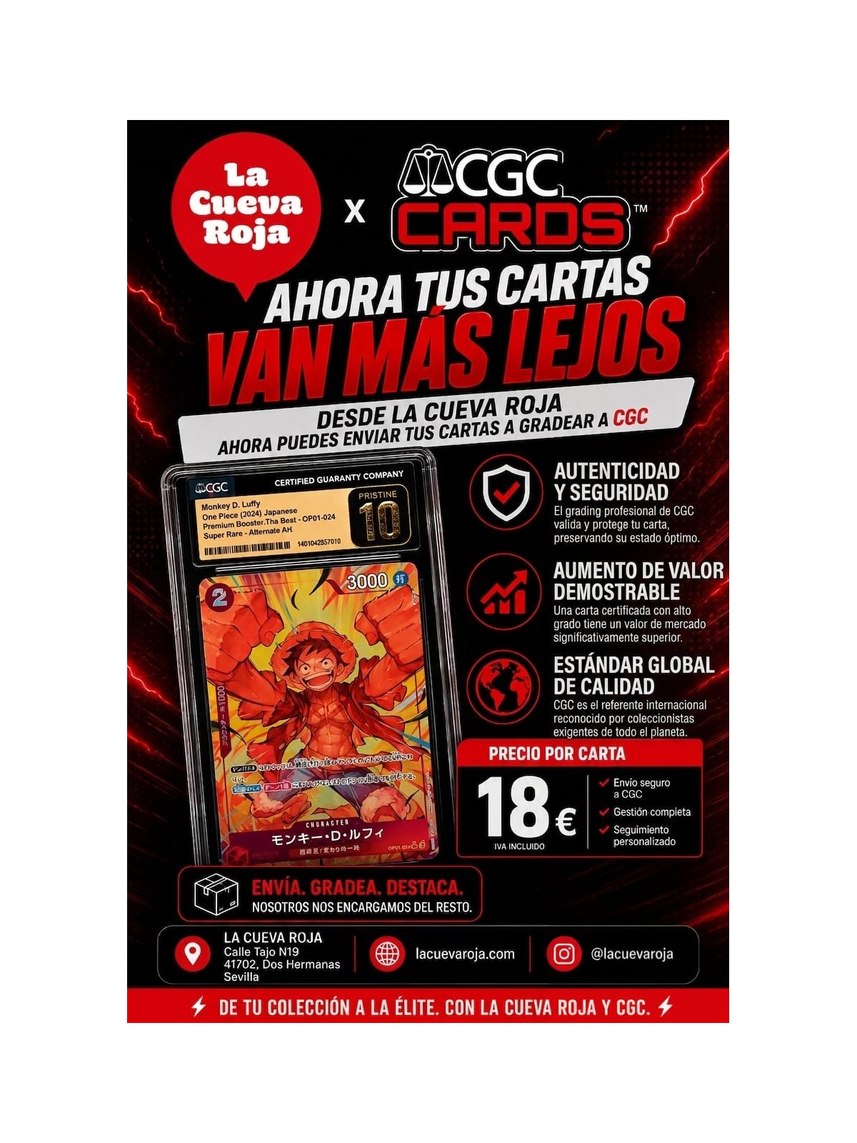 Servicio Gradeo CGC - La Cueva Roja
