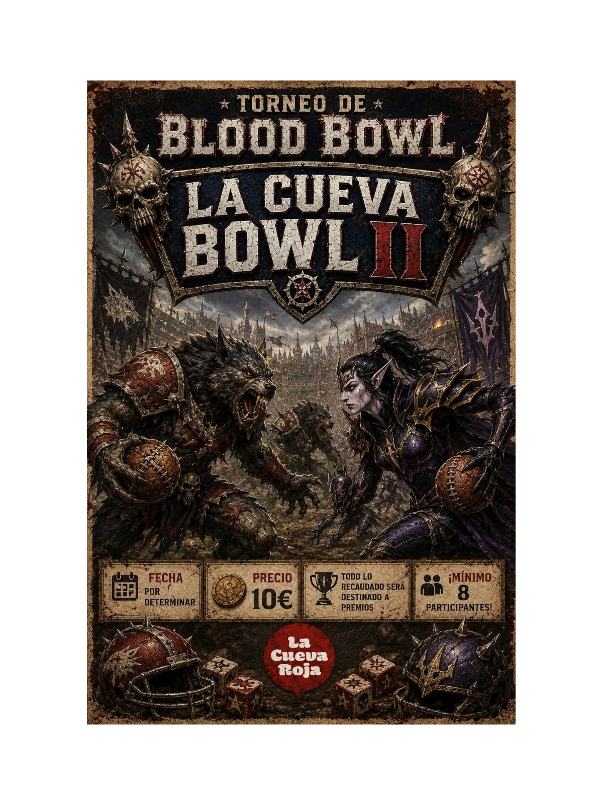 Compra Torneo La Cueva Bowl I - 14 Marzo de  al mejor precio (10,00 €)
