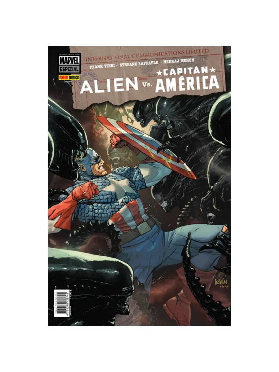 Alien Vs. Capitán América
