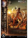 Ataque a los Titanes (TV Animation) Ultimate Diorama Masterline Estatua Eren Yeager Attack Titan Bonus Version 81 cm